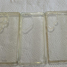 Clear Transparent Hard Plastic Phone Cover Case, Hard Case Included