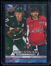 2025-26 Upper Deck Series 1 Kaprizov/Ovechkin Checklist UD Canvas #C-90