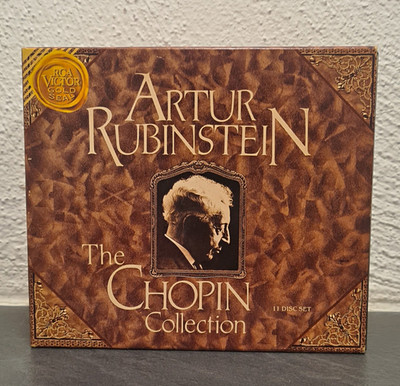 RCA Victor Gold Seal Artur Rubinstein The Chopin Collection Box 11 CDs GD60822