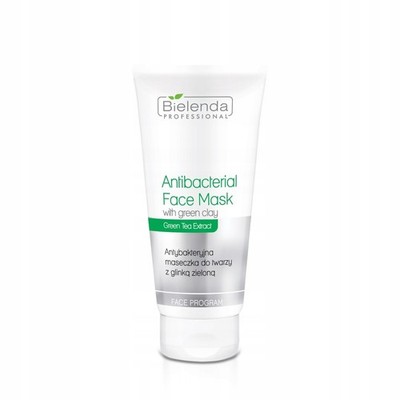 Antibakterielle Gesichtsmaske mit grüner Tonerde Bielenda 150g