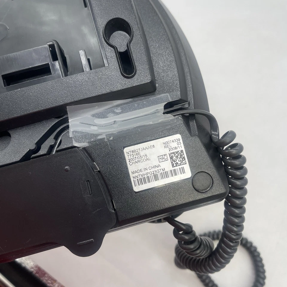 Nortel Networks T7316E Phone with Phone Line / Cable WORKING and Cleaned READ - Image 4 of 4