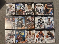 27x GameCube Sports Game Bundle - All Complete/Condition Varies/READ DESCRIPTION