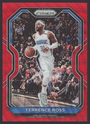 2020-21 Panini Prizm #33 Terrence Ross Ruby Wave Prizms