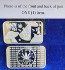 Alien OG It's Always 420 Castronomics 1 Troy Oz 999 Fine Silver Bar  OI-02578
