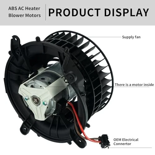ABS AC Heater Blower Motors for Mercedes-Benz CL500 S430 S500 2000-2006 Foto 4 de 4