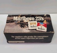 Vintage Marlboro Matchstick Pantalla Completa Original Cigarrillo Coincide Años 70 Años 80