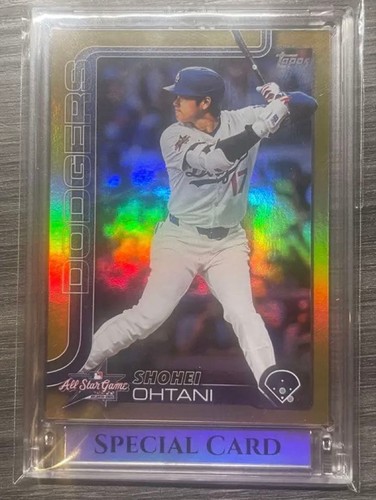 2025 Topps Update Shohei Ohtani All Star Game Gold Foil Parallel /50 Dodgers