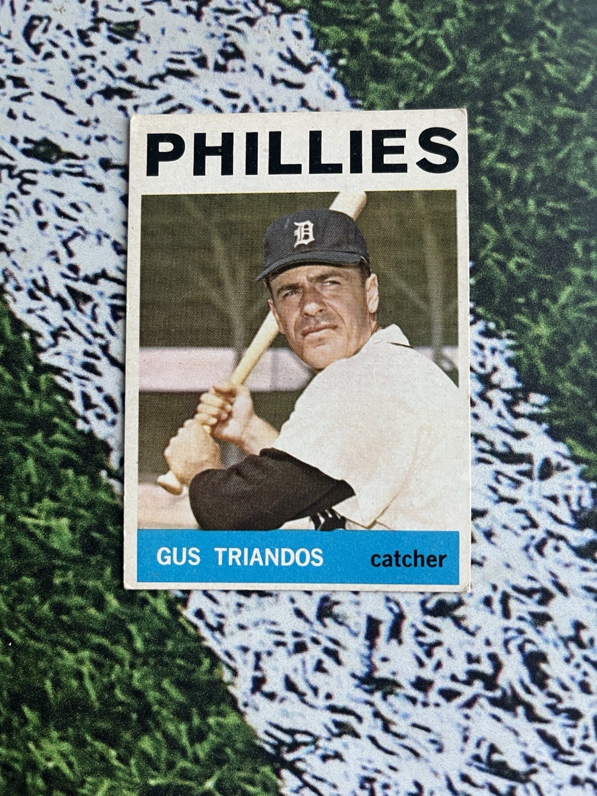 1964 Topps Baseball Gus Triandos #83 Philadelphia Phillies EX Low Shipping 