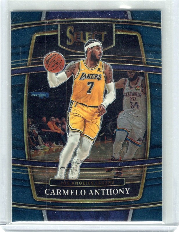 2021-22 PANINI SELECT CONCOURSE CARMELO ANTHONY LOS ANGELES LAKERS #31