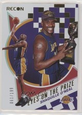 2020-21 Panini Recon Eyes on the Prize Red 61/199 Shaquille O'Neal #9 HOF 9w4