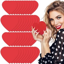 50 PCS Small Heart Cutouts Paper Shapes Accents Classroom Confetti Table