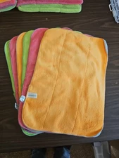 Microfiber Cleaning Cloth,Pack of 6, Size: 15x11. Double Sided, Extra Soft