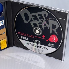 Deep Fear GS-9189 SEGA SATURN Japanese CIB  reg spine card