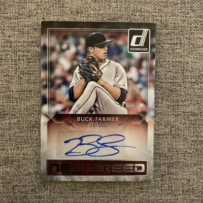 2016 Panini Donruss New Breed Auto Buck Farmer #NB-BU Auto