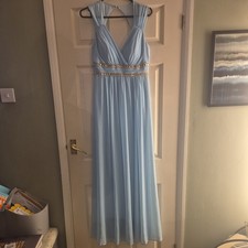 Pale Blue Bridesmaid/Prom Dress Size 10 Ever Pretty