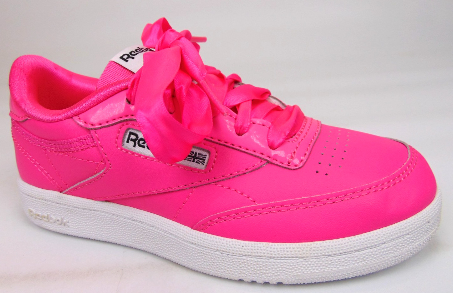 Girl's Size 13.0 M, Hot Pink Leather