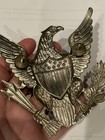 US Army Indian Wars Era 1880'sMilitary Spike Helmet Plate EagleInsignia Badge — photo 7