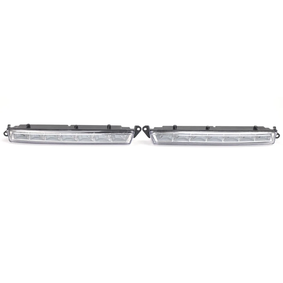 Par de luces antiniebla de circulación diurna para Mercedes Benz ML63 AMG W166 2011-2015 Foto 3 de 4