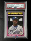 1991 Superstar Rookie Special Repli Cards - Ken Griffey Jr #10 Hand-Cut PSA 8
