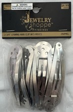 The Jewelry Shoppe Findings 20 Pack 70 MM Hair Clip W 3 Holes