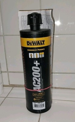 DeWalt AC200+ Hybrid Acrylic Anchoring System ~ 14oz, for Concrete