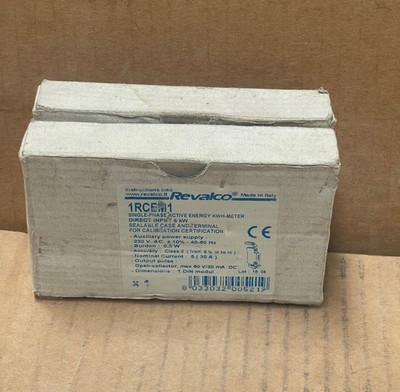 Revalco   1RCEM1   Single-Phase Active Energy DIN kWh Meter