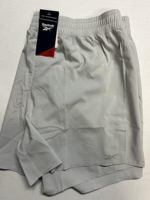 Reebok Women s Grey Lined Running Shorts  Size 2XL  NWT