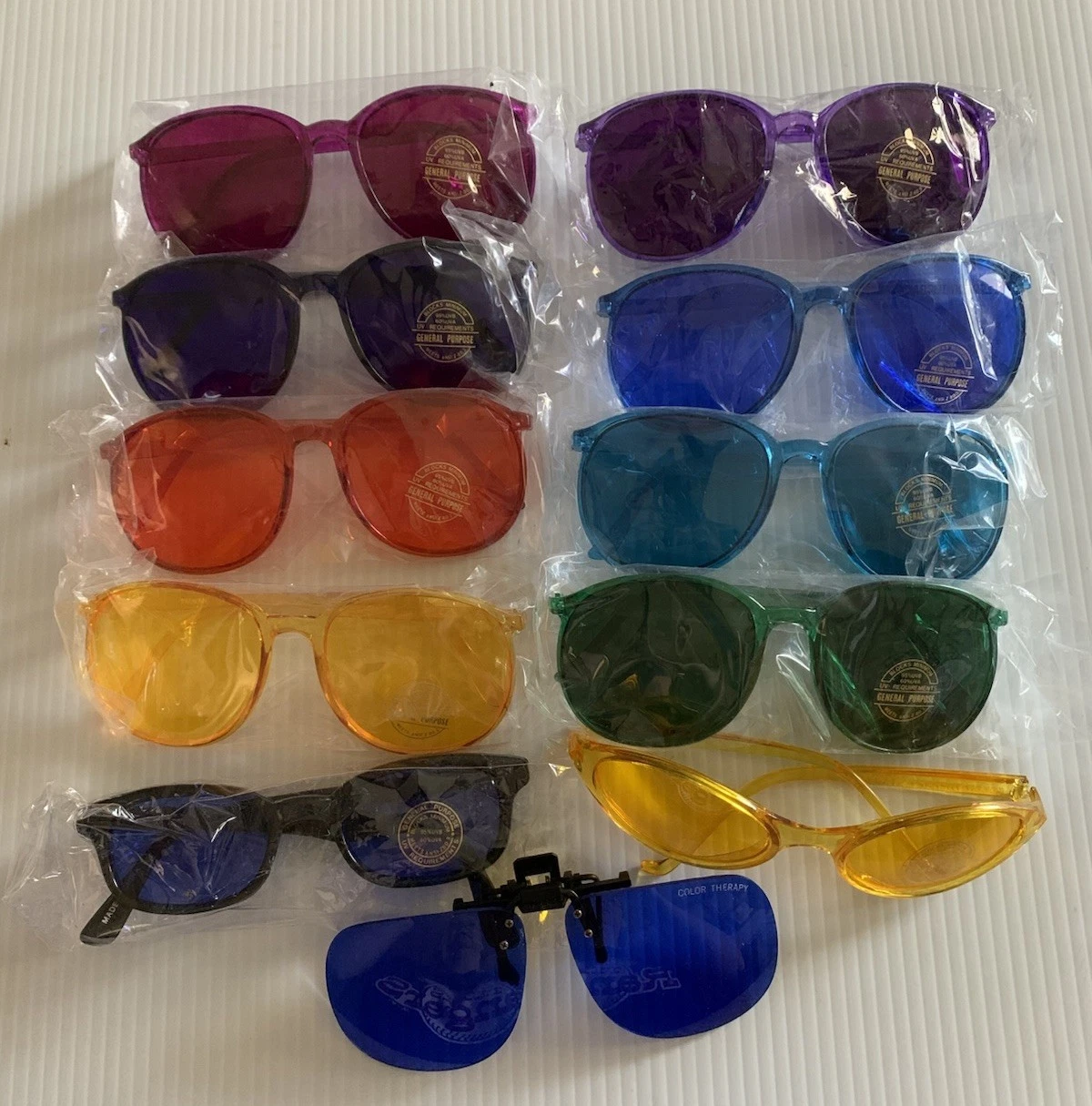 Color Therapy Glasses Lot