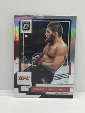 Khabib Nurmagomedov 2023 Donruss Optic UFC Holo Silver Prizm Card #40