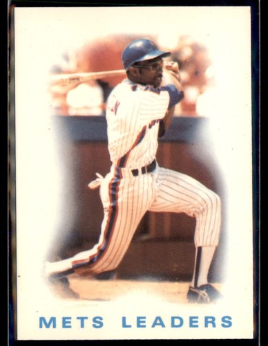 Mets Leaders [Mookie Wilson] #126 1986 Topps Tiffany card
