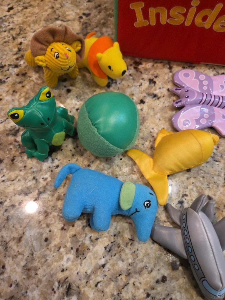 Lakeshore Learning What's Inside Soft Feely Box Cloth Sensory Toy Baby Toddler - Image 3 of 4