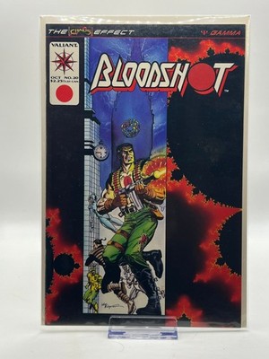 Valiant Bloodshot #20 Comic Oct The Chaos Effect Collectible Bagged Boarded