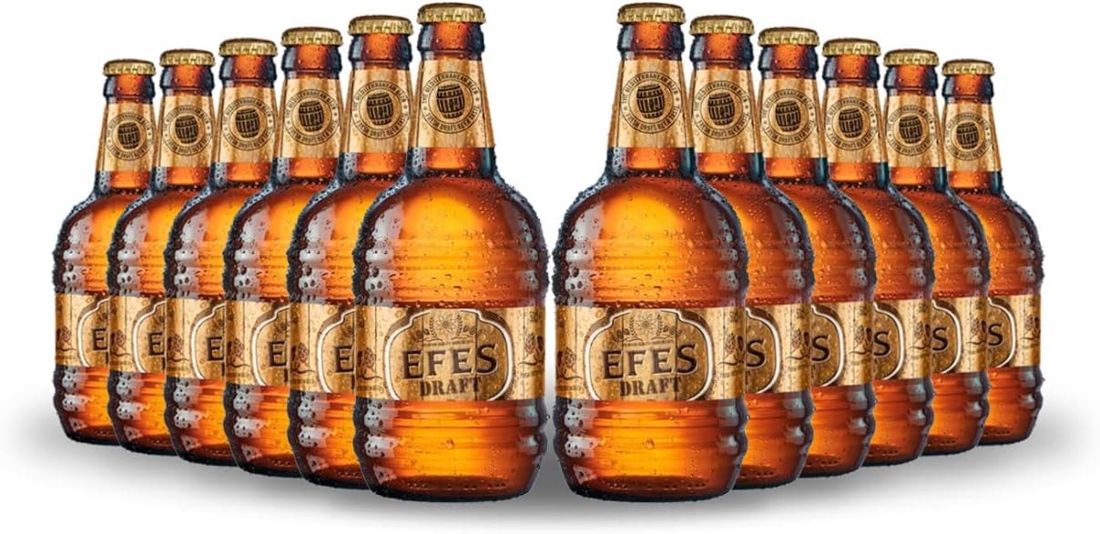 EFES DRAFT BOTTLES (12 x 500ml - 5%)