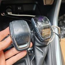 Cubierta de perilla de cambio de marchas de cristal con luz LED para Toyota Corolla Cross Camry RAV4
