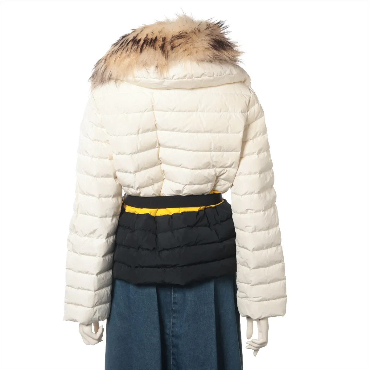 Moncler 13 years Polyester Down jacket 1 Ladies' White x black  POLYGALE There i thumbnail 2