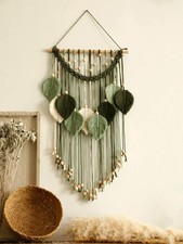 Boho Macrame Wall Hanging Nordic Wall Hanging with Wooden