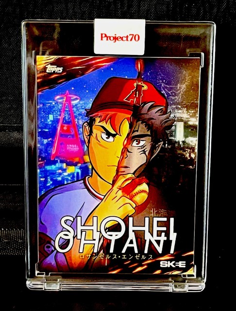 Topps 2021 Project 70 Shohei Ohtani Los Angeles Angels #324 Insert Art