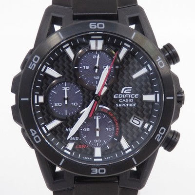 Casio Edifice EFS-S640YDC-1AJF Solar Watch Used With Box Manual