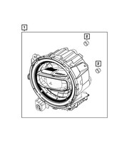 Genuine Mopar Headlamp Right 55112878AG