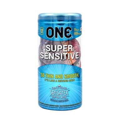 One Condoms Super Sensitive 12's
