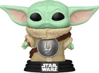 Funko POP! Star Wars: Mandalorian & Grogu - Grogu with Mudhorn Chest Armor [New