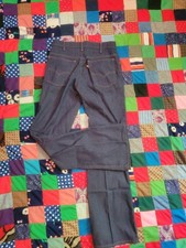 VTG 70  s Levis darkwash orange tag jeans