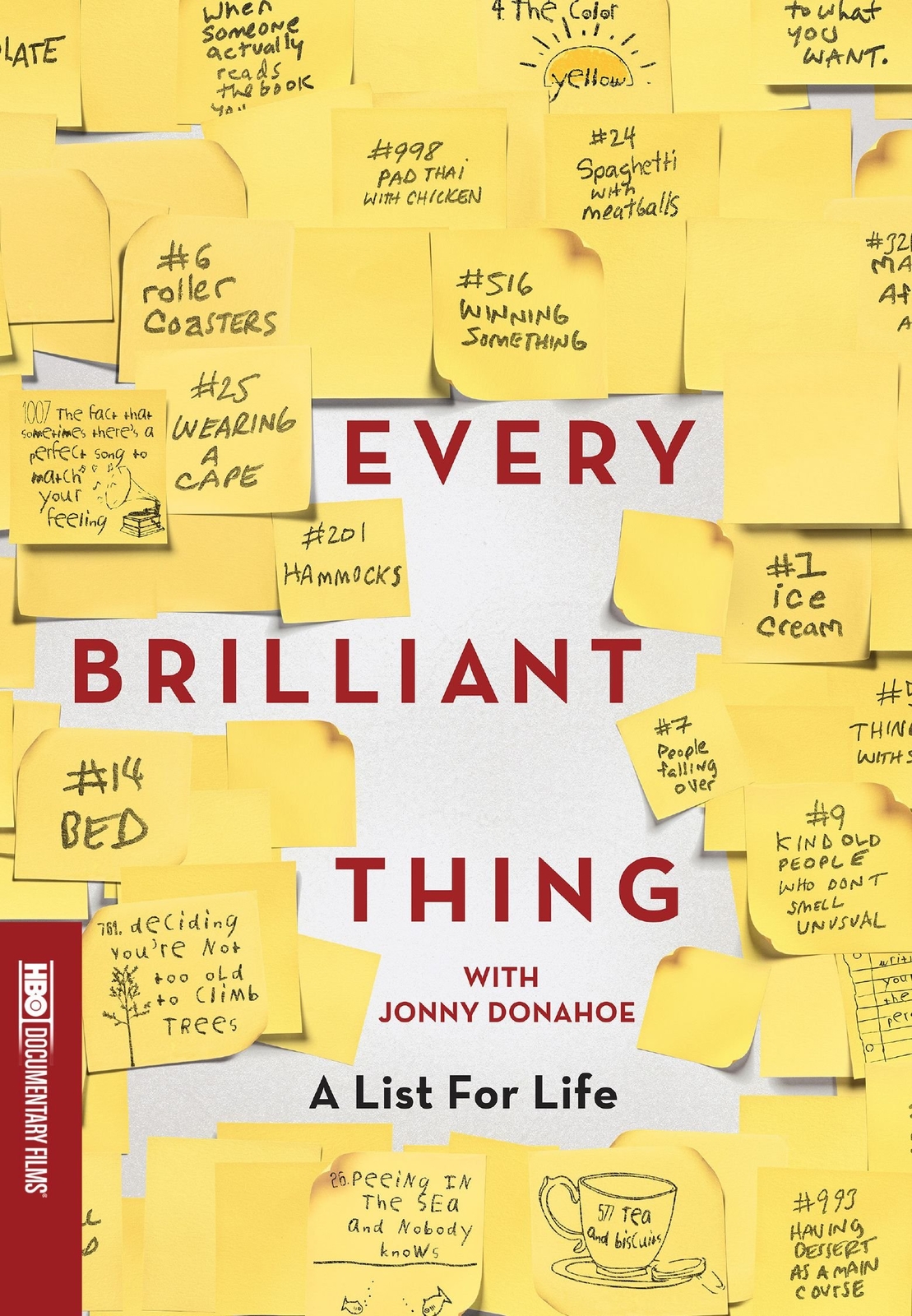 Every Brilliant Thing (DVD) Jonny Donahoe