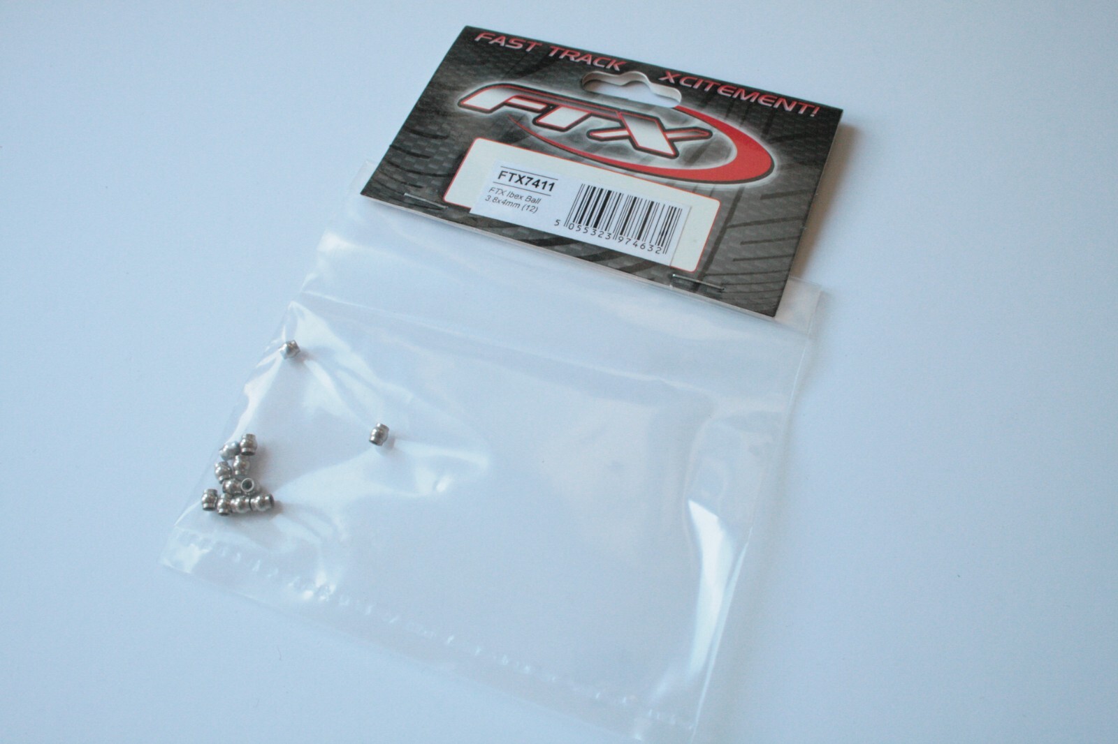 FTX Ibex Balls 3.8x4mm (12pcs) - FTX7411 1/24