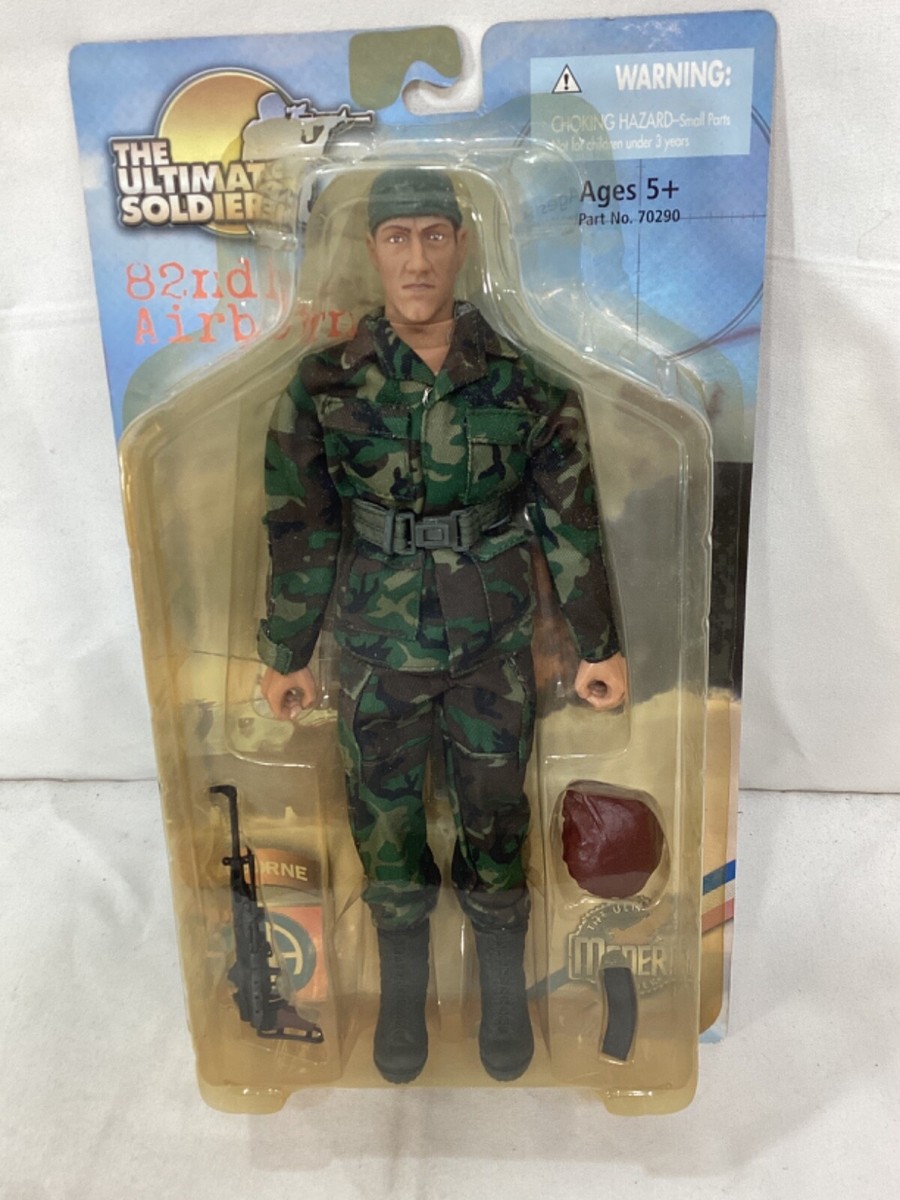 2002 Ultimate Soldier US Army 82nd Airborne Doll Figure 2002 Ultimate Soldier US Army 82nd Airborne Doll Figure