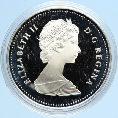 1983 CANADA Elizabeth II WORLD UNIVERSITY GAMES Proof Silver