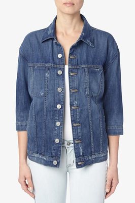 $250 NEW HUDSON JEANS EMMET BOYFRIEND JACKET IN CAPISTRANO