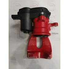 Apec Black Brake Caliper Rear Left - Red - LCA1002RED Fits Jaguar - OE Fit