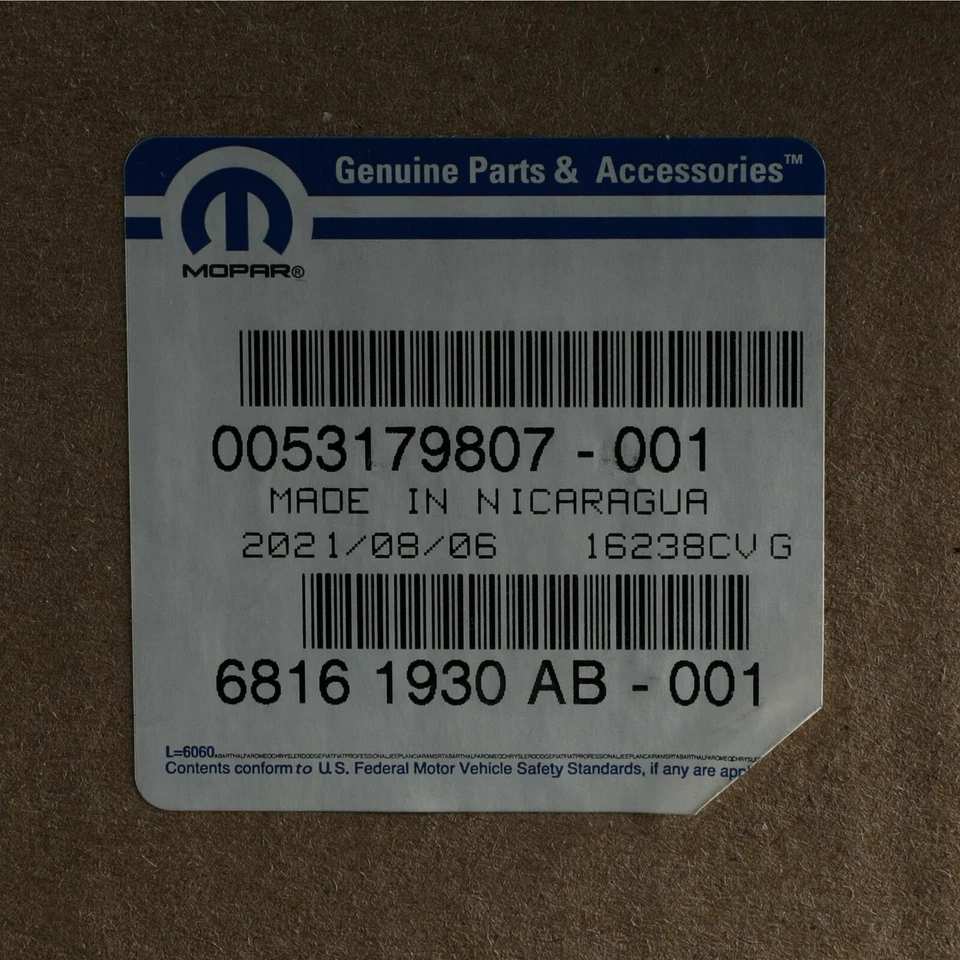 Genuine Mopar 2013 Ram 3500 Chassis Body Wiring Harnesses 68161930AB - Imagem 3 de 3