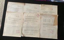 Lot Of Glen Porter Brock Gulf Mobile & Ohio Railroad Documents - GM&O 1940s